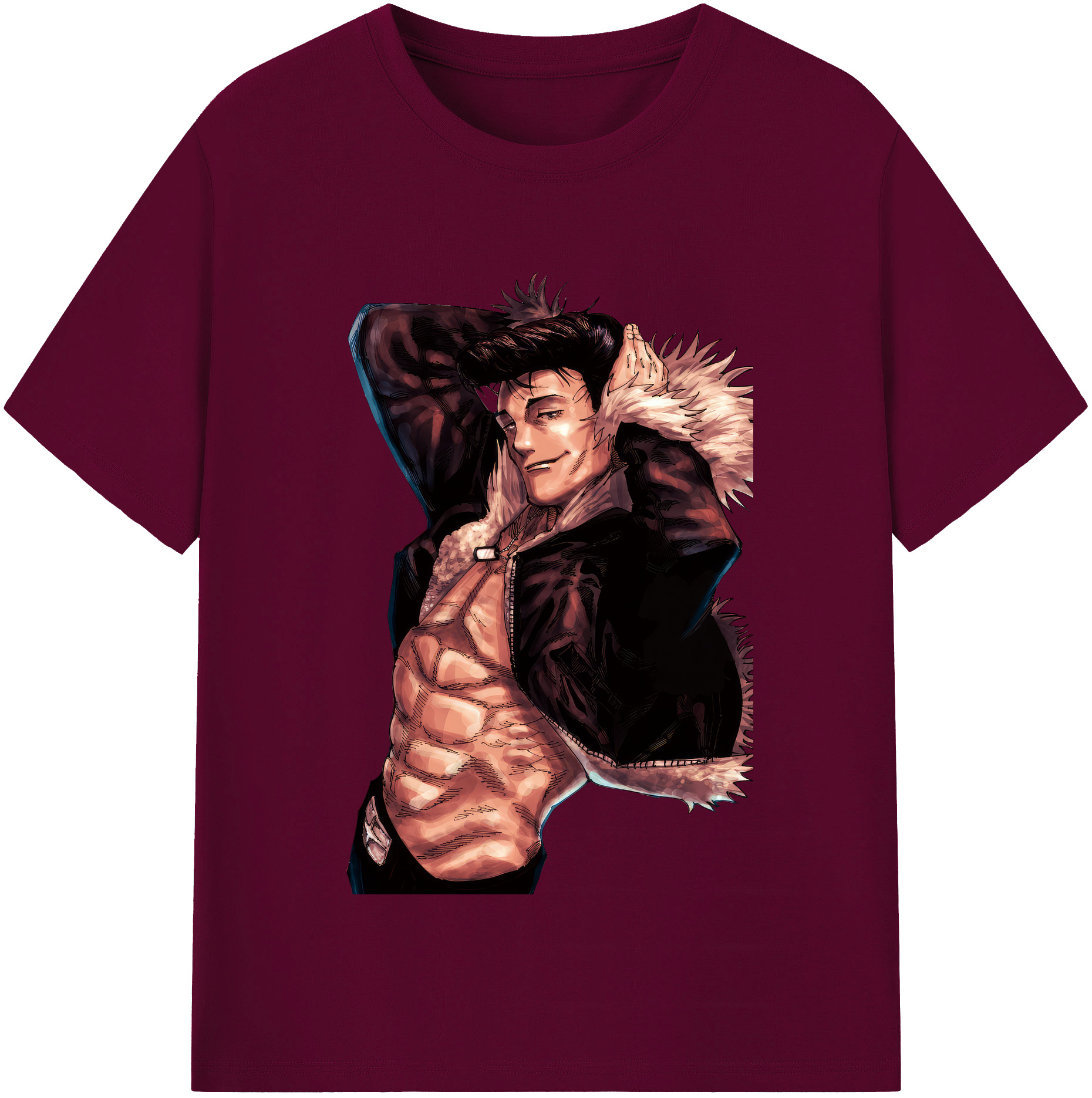 （画像用） 呪術廻戦 Jujutsu Kaisen レディースカジュアルプリントTシャツ（綿100％）